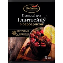 Упаковка Пряности для глинтвейна Любисток с барбарисом 3х30 г (УП4820241580132): undefined undefined