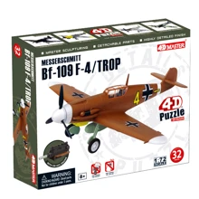 Объемный пазл 4D Master "Самолет BF-109 Messerschmitt F-4/TROP" (26907): Производитель 4D Master
