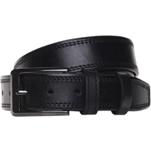 Чоловічий ремінь Borsa Leather чорний (v1dp56): Стать Чоловік