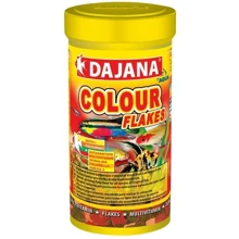Корм для риб Dajana Colour Flakes у пластівцях для посилення забарвлення 500 мл/100 г (DP002C (5075)): Вид корму Хлопья