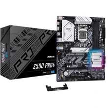 ASRock Z590 Pro4 ATX 4xDDR4 4800, M2, HDMI, DisplayPort: Оперативная память 4xDDR4 4800 МГц, до 128 ГБ