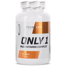 Progress Nutrition Only 1 Мультивитаминный комплекс 90 таблеток: Тип Мультивитамины
