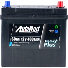 Автомобильный аккумулятор AutoPart 60 Ah/12V Japan Euro Autopart Plus (0): Ёмкость, Ач 60