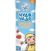 Чудо-Чадо коктейль молочный 200 г молоко с малиной: Тип Молочные напитки
