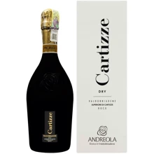 Вино игристое Cartizze Valdobbiadene Superiore Dry белое сухое 0.75 л в подарочной упаковке (FSH_8033286330105): Объем, л 0.75