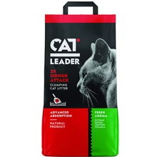 Наполнитель Cat Leader Clumping 2xOdour Attack Fresh для кошачьего туалета ультракомкующийся 10 кг: Вид Глиняный