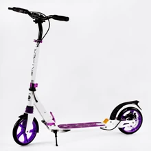 Двухколесный самокат Skyper Genesis Black and violet (116421): Количество колес 2
