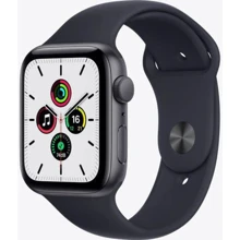 Apple Watch SE 44mm GPS Space Gray Aluminum Case with Midnight Sport Band (MKQ63) Approved Витринный образец: Производитель Apple