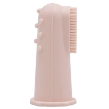Силиконовая зубная щетка Difrax массажная розовый (377 Pink): Тип Зубная щетка