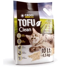 Наповнювач для котячого туалету Croci Tofu Clean 10 л (8023222138124): Вид Соевый