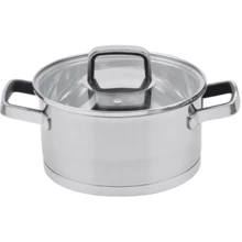 Каструля Krauff Moderne Rot зі скляною кришкою O24 см 5.8 л (26-188-124): Тип Традиционная