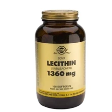 Solgar Lecithin Unbleached 1360 mg 100 Softgels: Тип Лецитин