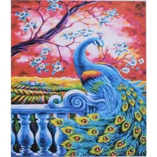 Картина по номерам с алмазной мозаикой TK Group Павлин 50х40 см (YHDGJ 73428): Производитель TK Group