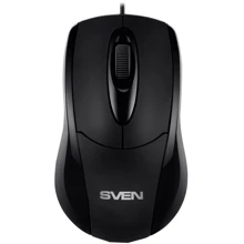 Мышь Sven RX-110 Black+PS/2: Интерфейс подключения PS/2, USB