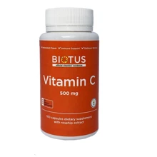 Biotus Vitamin C, 500 mg, 100 Capsules (BIO-530173): Тип Витамин C