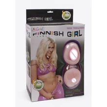 Надувная кукла Finish Girl с вставкой из киберкожи и вибростимуляцией, BM-00032: Для кого Для мужчин