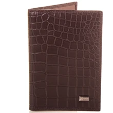 Чоловіча обкладинка для паспорта Wanlima коричнева (W620437901491-brown): Стать Чоловік