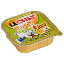 Влажный корм Monge LC Cat Wet Adult для кошек паштет с курицей и индейкой 100 г (70008228): Тип Паштет