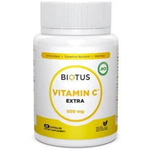 Biotus Vitamin C Extra 500 mg Витамин С Экстра 60 капсул: Форма выпуска Капсулы