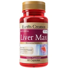 Earth‘s Creation Liver Max 60 Добавка для улучшения состояния печени 60 капсул: Форма выпуска Капсулы