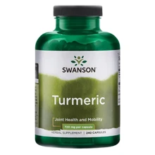 Swanson Turmeric 720 mg Куркума 240 капсул: Вид неферментний
