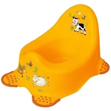 Дитячий горщик Prima-Baby Funny Farm жовтий (8722.456): Колір жовтий