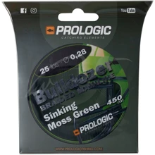 Шнур Prologic Bulldozer Braid 450m (Camo Green) 0.28mm 25lb/11.3kg (1846.12.41): Тип Шнур