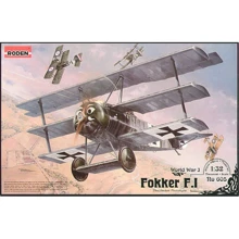 Модель Roden Германский истребитель-триплан Fokker F.I (RN605): Производитель RODEN