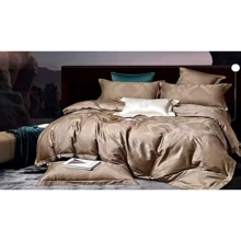 Комплект постельного белья SOHO Boutique Venzel Cream Сатин Жаккард евро (6993962): Материал сатин, жаккард