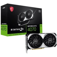 Відеокарта MSI (GeForce RTX 4070 VENTUS 2X E 12G OC): Обсяг пам'яті, Гб 12