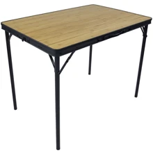 Стол для кемпинга Bo-Camp Trafford 90x60 cm Brown (1404670): Размер 90х60 см