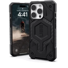 Чехол для iPhone Urban Armor Gear UAG Monarch Carbon Fiber (114460114242) for iPhone 16 Pro: Цвет черный