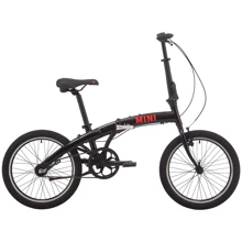 Велосипед 20" Pride MINI 3 2022 черный: Диаметр колес, дюймов 20