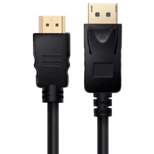 Кабель и переходник ProLogix DisplayPort-HDMI V1.2, 1м (PR-DP-HDMI-P-02-30-1m): Тип кабель