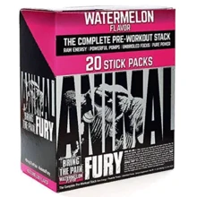 Предтренировочный комплекс Universal Nutrition Animal Fury Stick Pack Box 20 x 16.53 g Watermelon: Тип Комплекс до тренировки