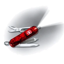 Мультитул Victorinox Signature Lite 58мм/7предметов/красный-прозрачный (0.6226.T): Тип мини-мультитул