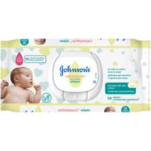 Johnson’s Baby Влажные салфетки “Нежность хлопка”, 56 шт.: Тип Влажные салфетки