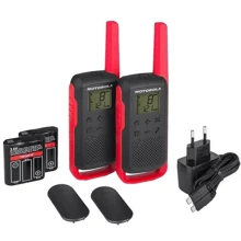 Рации Motorola TALKABOUT T62 RED TWIN PACK & CHGR WE: Тип рация цифровая