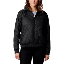 Куртка Columbia Sweet View™ Insulated Bomber 1910221-010 42 черная демисезон с капюшоном: Сезон Демисезон