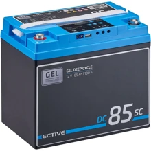 Ective Ective DC 85SC 12V-85Ah, GEL Deep Cycle (TN3808): Тип Аккумулятор