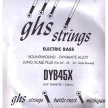 Струна для гитар Струна для бас-гитары GHS STRINGS DYB45X: Тип Струна