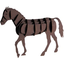 Кінь Horse Fridolin 3D модель: Вид Флора і фауна