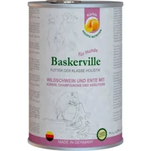 Влажный корм для собак Baskerville Кабан и утка с тыквой и зеленью 400 г (21560): Тип Влажный корм