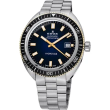 Наручний годинник Edox Hydro-Sub Date Automatic Chronometer 80128 357JNM BUDD: Стиль Классический