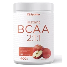 Аминокислота для спорта Sporter Instant BCAA 400 g /57 servings/ Apple: Вкус Яблоко