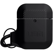 Чехол для наушников Urban Armor Gear UAG Silicone Case Black/Black (10185E114040) for Apple AirPods 1/2: Тип Чехол