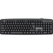 Клавиатура Defender Astra HB-588 (45588): Подключение проводное