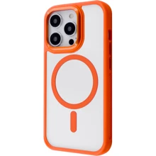 Чохол для iPhone Proove Clear Essence Case with Magnetic Ring Orange for iPhone 14 Pro: Колір оранжевый