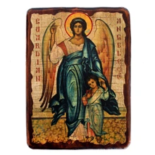 Икона Ангел с детьми (23х17 см) (814-2078): Производитель Noname