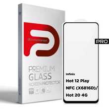 Аксессуар для смартфона ArmorStandart Tempered Glass Pro Black for Infinix Hot 12 Play NFC (X6816D)/Hot 20 4G (ARM63370): Совместимость Infinix Hot 12 Play NFC (X6816D)/Hot 20 4G